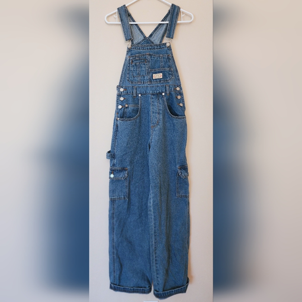 LashNextDoor Denim Overalls NWT